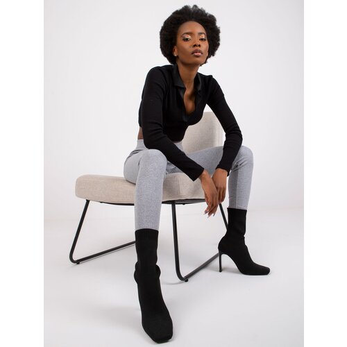 RUE PARIS Blouse-RV-BZ-7563.02-black Cene