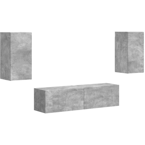  2 pcs Betonski sivi Slike