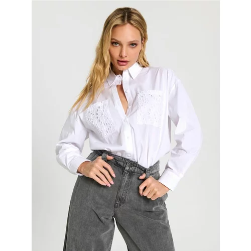 Sinsay ženska košulja s džepovima 3645Z-00X