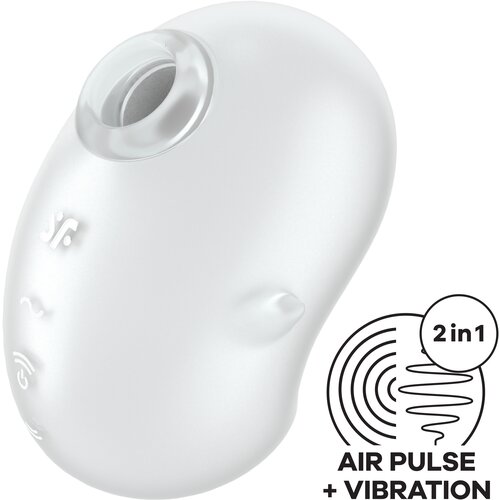 Satisfyer Cutie Ghost White Slike