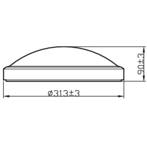 Philips LED plafonsko svetlo za kupatilo DORIS LED/17W/230V IP44 Slike