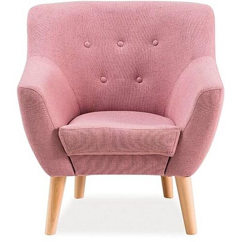 Molarem Home Fotelja Nordic TAP.-roza Slike