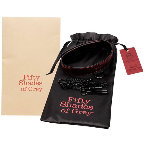 Fifty Shades of Grey ovratnica stezaljkama za bradavice - Sweet Anticipation Cijene