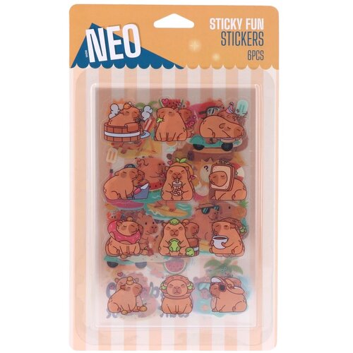 Sazio Neo Sticky fun, stikeri, Capybara Cene
