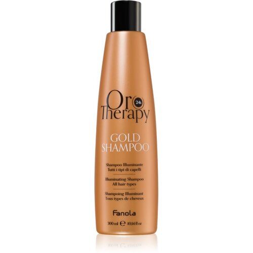 Fanola Oro Therapy Gold Shampoo vlažilni &amp;scaron;ampon z 24-karatnim zlatom 300 ml Slike