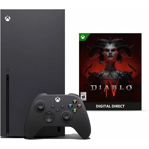 Microsoft Xbox Series X console + Diablo IV