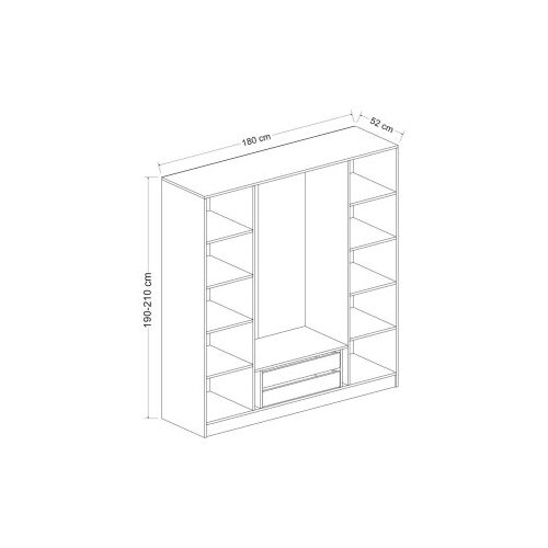 Hanah home ormar kale - 7498 Slike