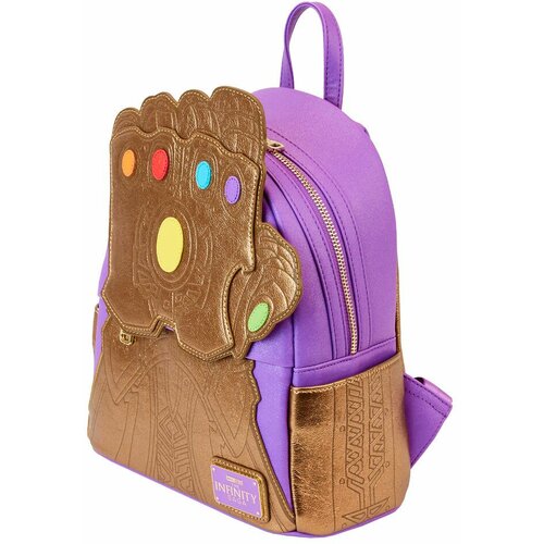 Loungefly Marvel Shine Thanos Gauntlet Mini Backpack ( 060662 ) Cene