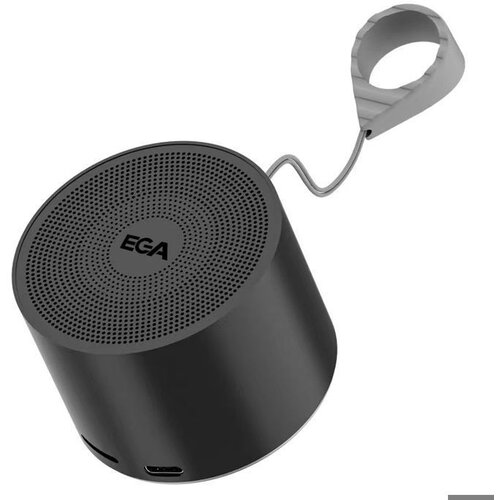 Ega Prenosni Bluetooth Zvočnik Bluetooth Brezžični Z Dodatnim Basom Stereo Avtonomija Tip C Črne Barve, (5000008193) Cene