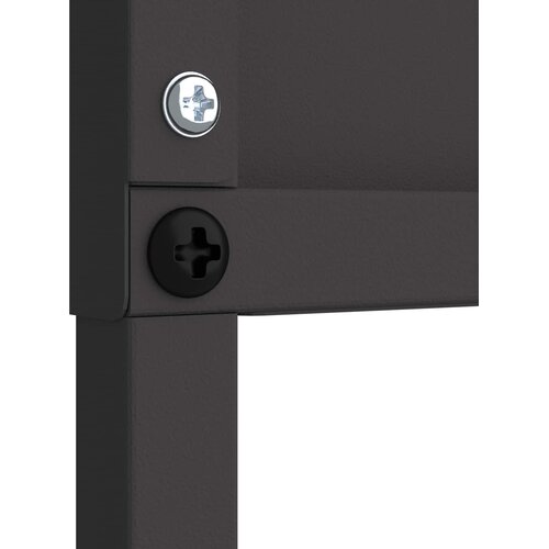  Privatnost u vrtu Crna 50 x 140 cm Hladno valjana čelična Slike