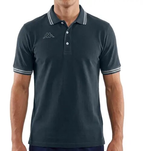 Kappa Mu&scaron;ka polo majica Logo Maltax 5 MSS, Teget Cene