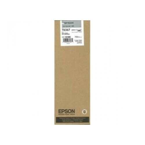 Epson T6367 UltraChrome HDR light crni ketridž Slike