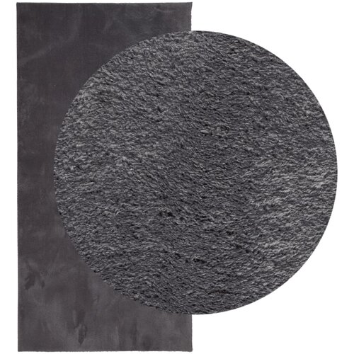  Tepih HUARTE kratkih vlakana meki i perivi antracit 100x200 cm Slike