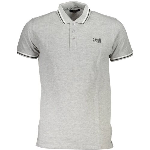 Cavalli Class POLO SHORT SLEEVES MEN GREY Slike
