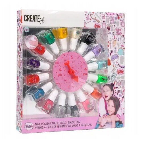Flair Toys Create It!: 16-delni set lakov za nohte Cene