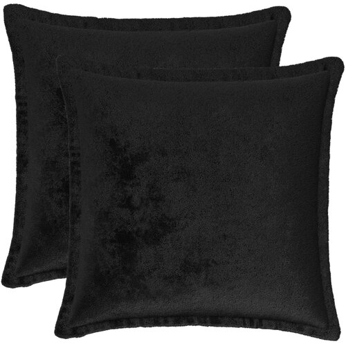  Presvlaka za jastuk 2 pcs HOUTEN Crna 35 x 35 cm Flanel Cijene