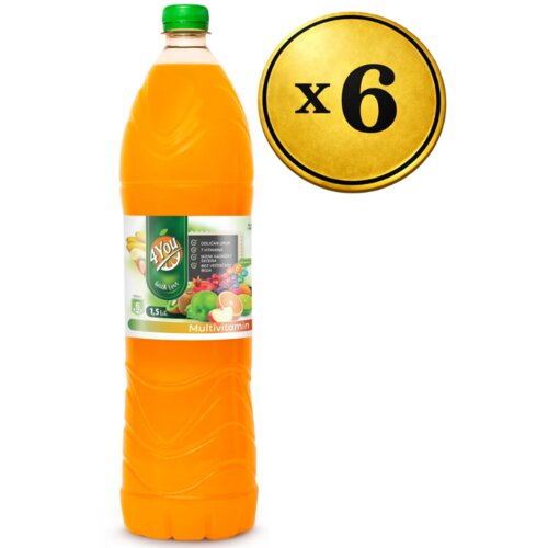 4YOU Multivitamin1.5l, 6 fla&scaron;a Cene