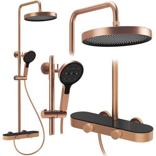 REA Bath Tuš set REA Creo Brush Copper Cene