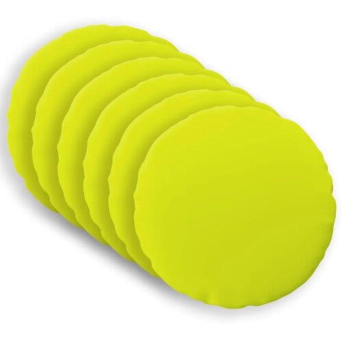  Jastuk s jastukom HEERLEN 6 kom. Svijetlo zelena. Poliester - Svjetlozelena &amp;Oslash; 40 cm 6 Slike