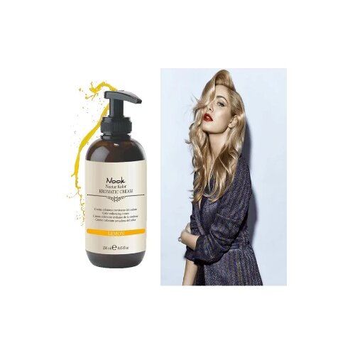Nook Kromatic Krema za bojenje kose, 250ml, Lemon Slike