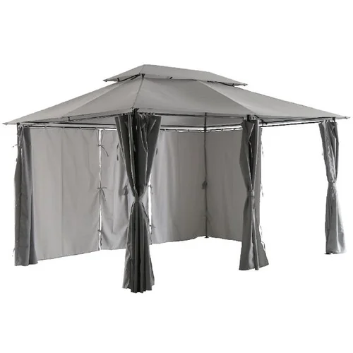 Green Bay Metalna tenda gazebo BELIZE - siva
