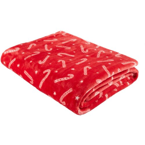 Catherine Lansfield Deka s božićnim motivom od mikropli&amp;scaron;a 130x170 cm Candy Cane &amp;ndash; Slike