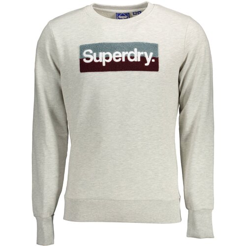 Superdry SWEATSHIRT WITHOUT ZIP MAN GRAY Slike