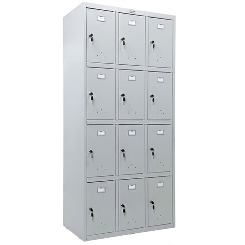 Valberg Kasetni loker LS 34, 183x89x50 cm, Svetlosivi Cene