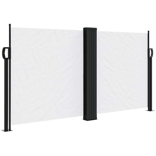  Bočna tenda na uvlačenje bijela 120x1200 cm Slike