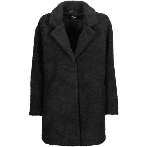 Only Pla&amp;scaron;či ONLNEWAURELIA SHERPA COAT CC OTW Črna Slike
