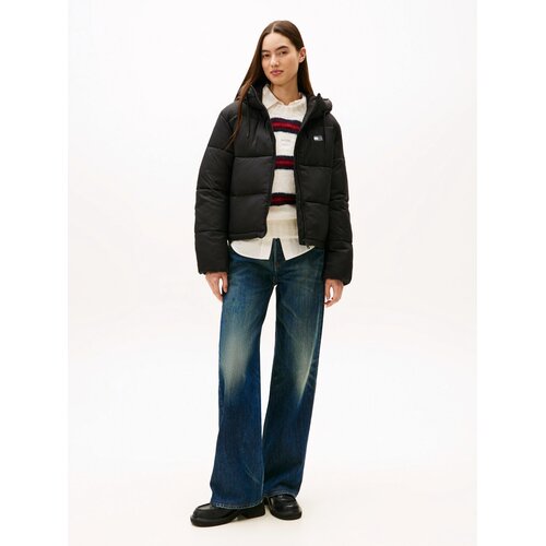 Tommy Jeans Zimska jakna crna Slike