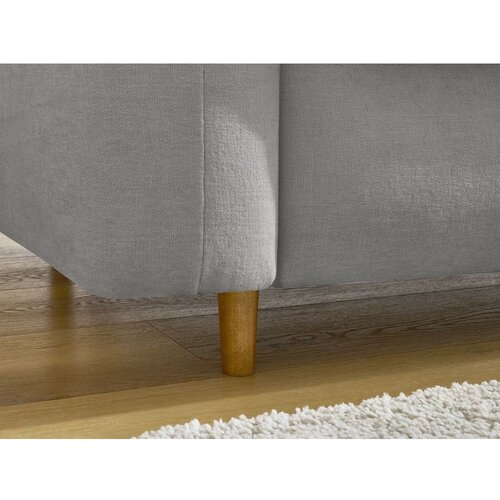 Bobochic Paris Siva sedežna garnitura za spanje/raztegljiva 200 cm Cocoone &amp;ndash; Slike