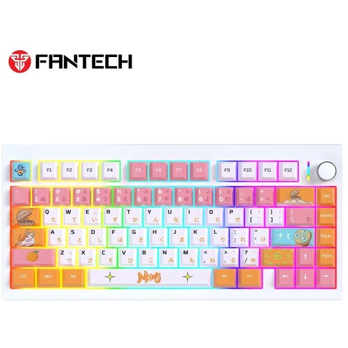 Fantech tastatura mehanička gaming MK921 maxfit 8 wireless one piece - nami (white switch) Slike