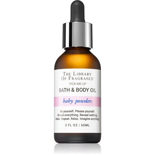 The Library of Fragrance Baby Powder olje za telo za kopel uniseks 60 ml Cene