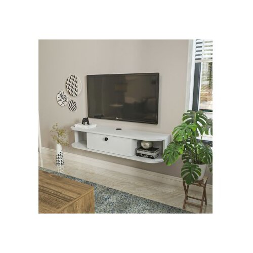 Hanah home tv polica ibarra white Cene