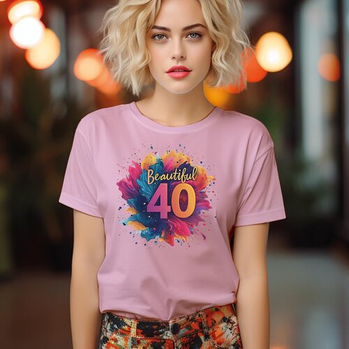 CAMISETA Majica sa &scaron;tampanim printom Cam 901, Ženska, Roze Cene