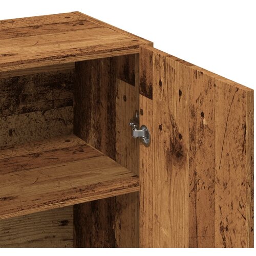  Komoda boja starog drva 70 x 34 x 90 cm od konstruiranog drva Slike