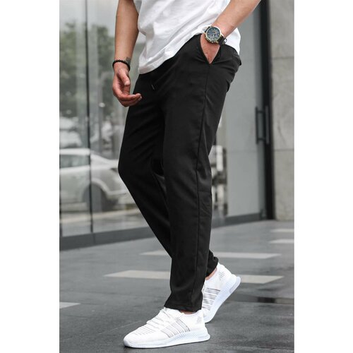 Madmext Men's Black Relaxed Trousers 6510 Slike