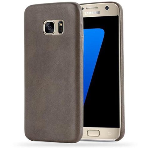 Cadorabo Case, združljiv s Samsungom v Vintage Brown - Hard Case za&amp;scaron;čitni pokrov, narejen iz imitacijskega usnja, (20568002) Slike