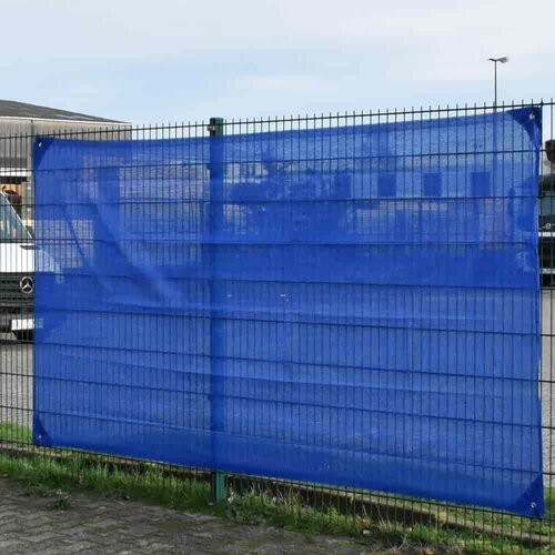 KLASEBO Modra za&scaron;čitna mreža za gradbi&scaron;če 1,80m x 3,45m iz HDPE z UV-stabilnostjo in enostavno montažo, (5000090378) Cene