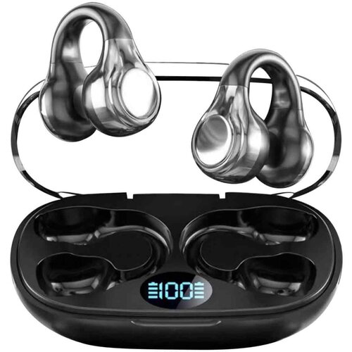 Venisymlis Slušalke Bluetooth z odprtim ušesom, ki se pripnejo, digitalni zaslon, kostna prevodnost, (22102572) Cene