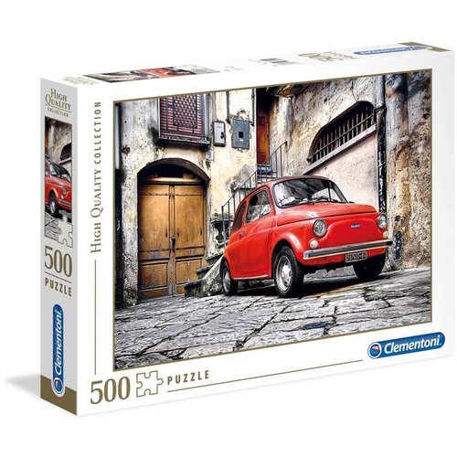 Clementoni Fiat 500 sestavljanka/puzzle, 500 kosov Cene