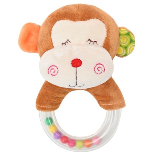 Lorelli RATTLE RING Zvečka za Bebe Monkey (3mj+) Slike