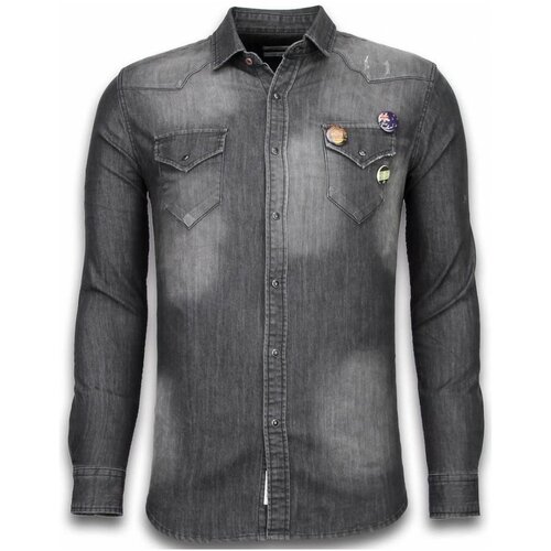 Bb Bread &amp;amp; Buttons Srajce z dolgimi rokavi 65192993 Siva Slike