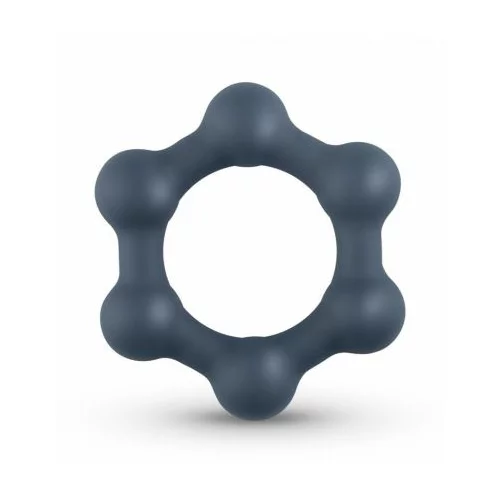 Boners šesterokutni prsten Hexagon s čeličnim kuglicama