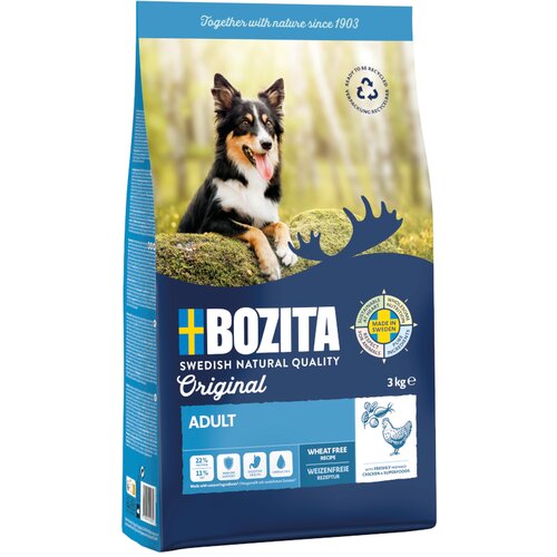 Bozita Varčno pakiranje Original 2 x srednje velika embalaža - Adult s piščancem brez žit Cene