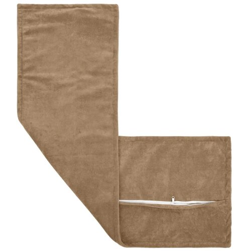  Jastuk s jastukom HOUTEN 2 kom. Sivosmeđa Mikrofibra Flis - Sivosmeđa 40 x 145 cm 2 Slike