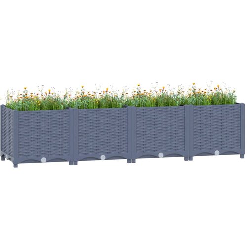 Furnova Visoka greda 160x40x38 cm polipropilen, (21920141) Cene
