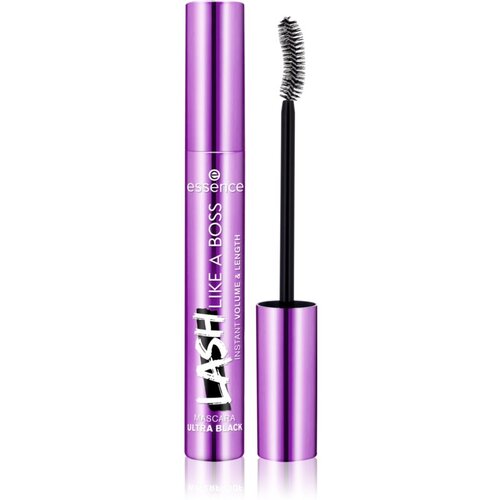 Essence Lash Like a Boss Instant Volume & Length maskara za volumen, za produljenje trepavica 9,5 ml nijansa Ultra Black Cene