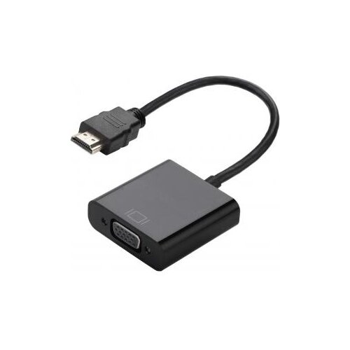 MH Adapter, Converter Cable, HDMI-Male/ VGA-Female, Black, Cijene